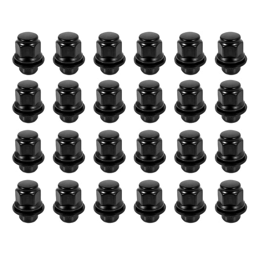 24x Extreme 12x1.5mm Alloy Wheel Lug Nuts Suitable For Toyota Landcruiser 200-0