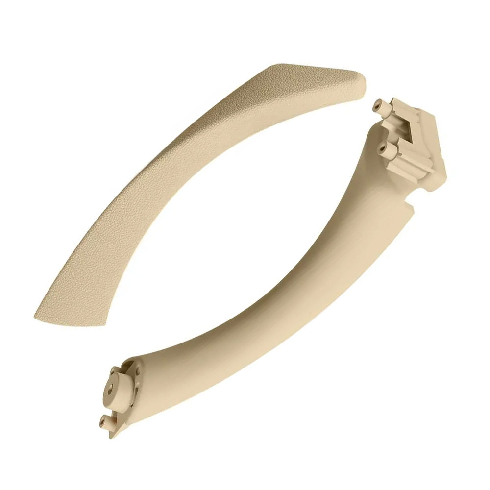 Left Inner Door Panel Handle Pull Beige Suitable For BMW E90 3 Series 320i Sedan-0
