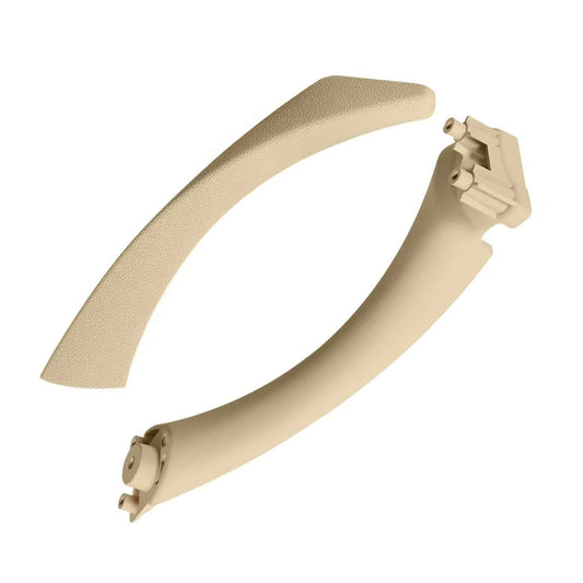Left Inner Door Panel Handle Pull Beige Suitable For BMW E90 3 Series 320i Sedan-0