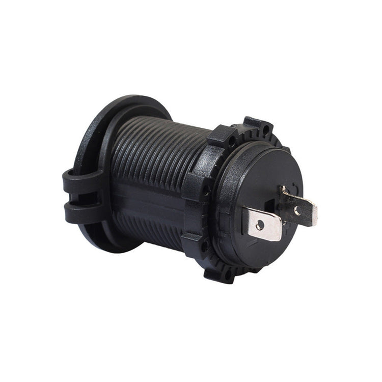 2x Waterproof 12V Car Cigarette Lighter Socket With USB Charger Power Adapter Outlet-3