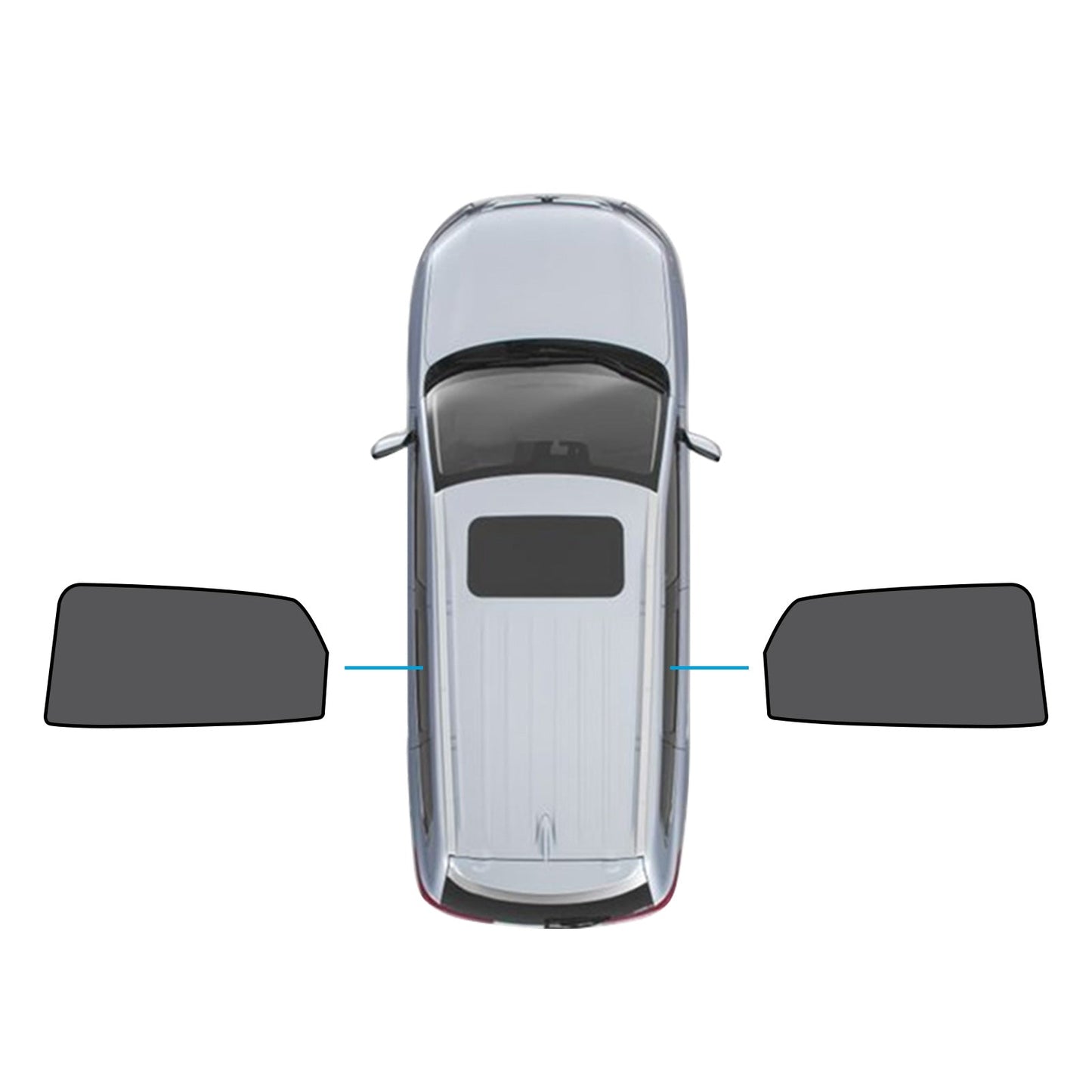 Window Magnetic Mesh Sun Shades Suitable For Kia Sportage 2021-2024 UV Protection-1