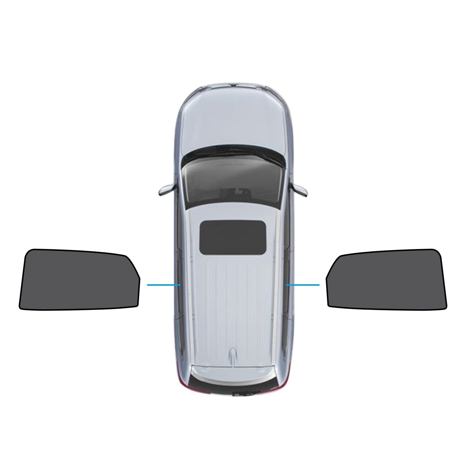 Window Magnetic Mesh Sun Shades Suitable For Kia Sportage 2021-2024 UV Protection-1