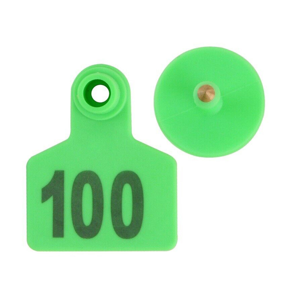 Small Plastic Livestock Ear Tags 5x4cm Numbered 100x Suitable For Sheep Cows Pigs Cattle-4