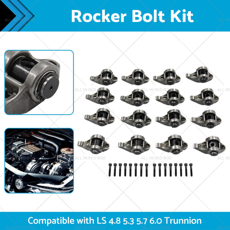 Rocker Arms with Upgraded Trunion Kit Installed Suitable for LS 4. 8 5. 3 5. 7 6. 0-2