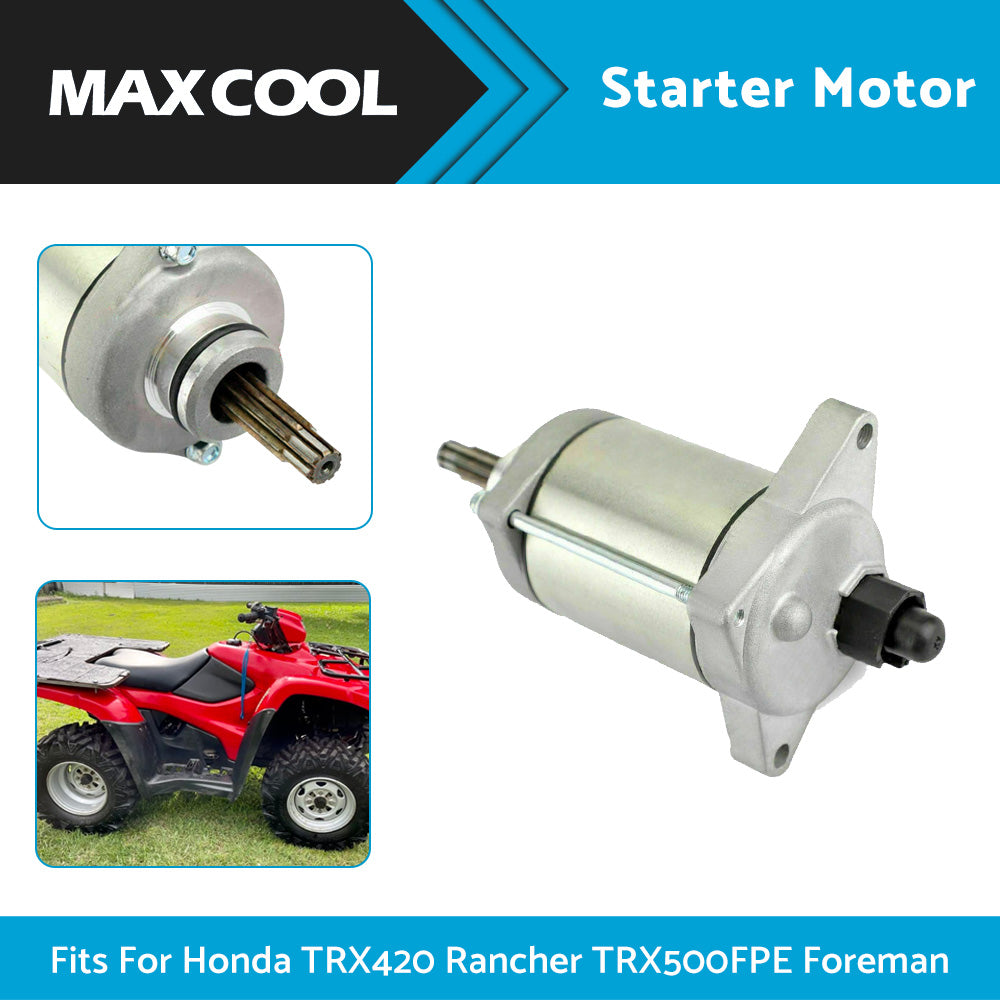 STARTER MOTOR 31200-HR0-F01 Fits for Honda TRX420 FourTrax Rancher 420 TRX420FPA-4