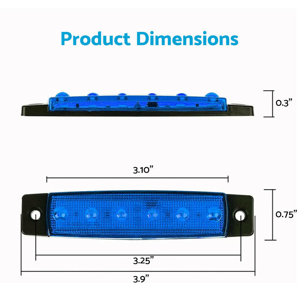 Marine LED Deck Courtesy Light 12V Waterproof Stern Transom Suitable For Boats-3