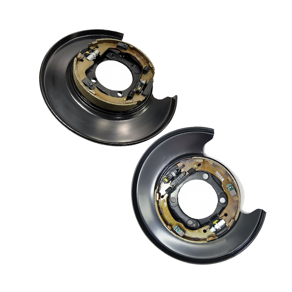 2x Rear Brake Dust Shield Suitable For Hyundai Santa FE 10-12 Kia Sorento 11-13-2
