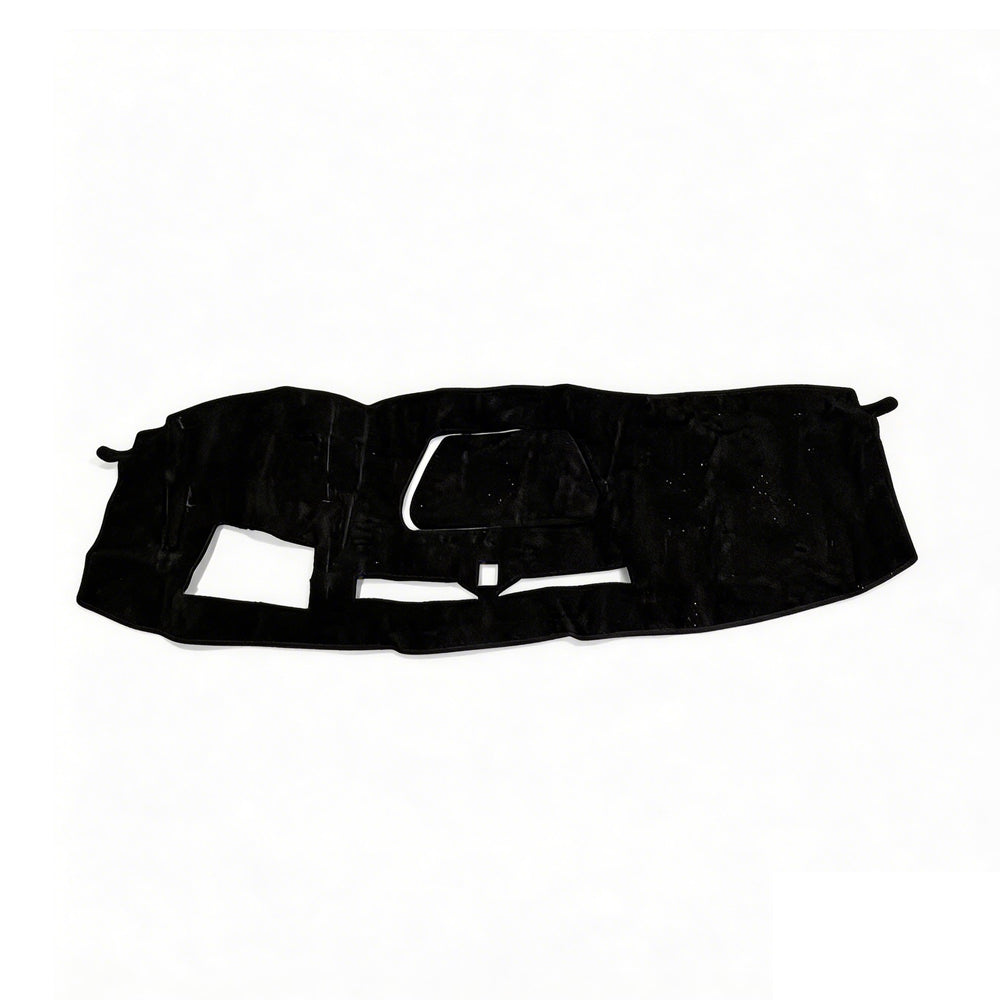 Black Non‑Slip Dash Mat with HUD Suitable for Chevrolet Silverado 2020–2023-0