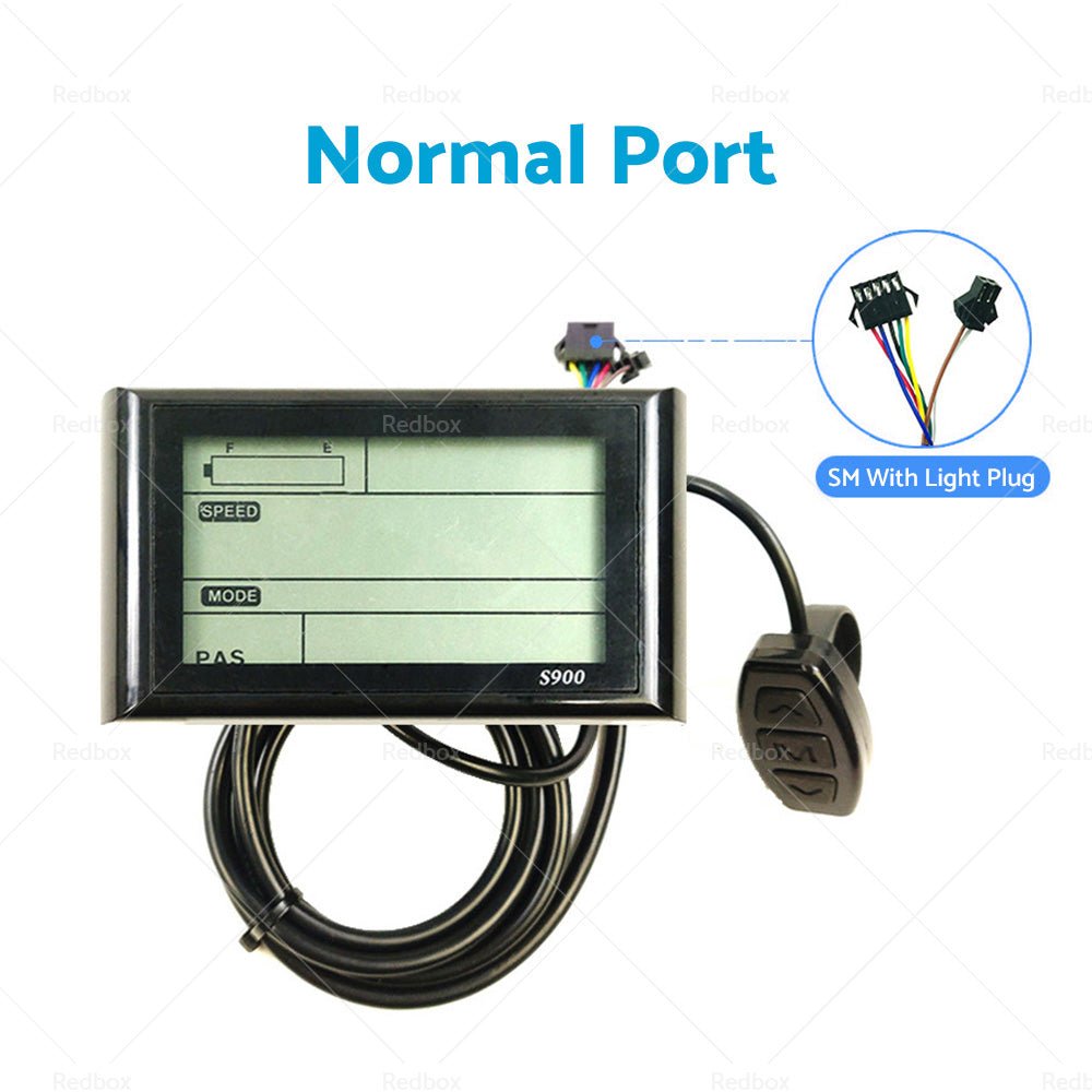 Ebike S900 LCD Displays Control Electric Bicycle Speed Meter Speedometer - Frazy's Auto Parts