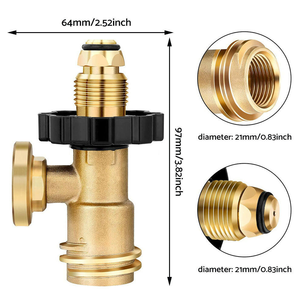 QCC Gas Pressure Gauge Level Indicator Suitable For Propane Gas Bottle Cylinder-4