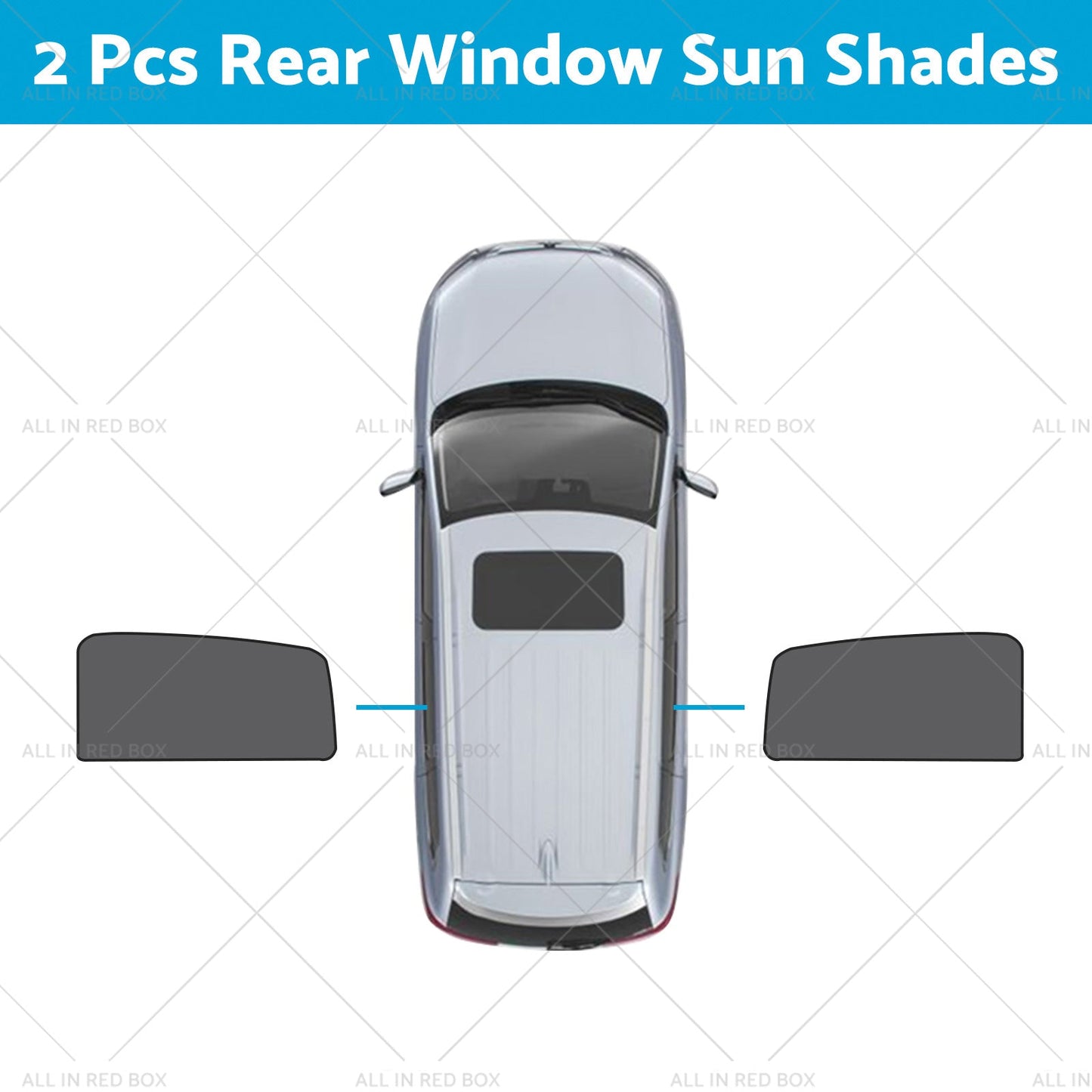 Front & Rear Window Magnetic Mesh Sun Shade Suitable For Toyota Corolla Cross-6