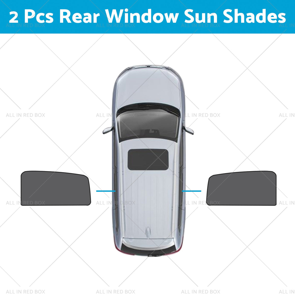 Front & Rear Window Magnetic Mesh Sun Shade Suitable For Toyota Corolla Cross-6