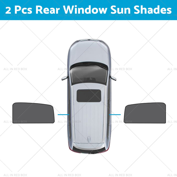 Front & Rear Window Magnetic Mesh Sun Shade Suitable For Toyota Corolla Cross-6