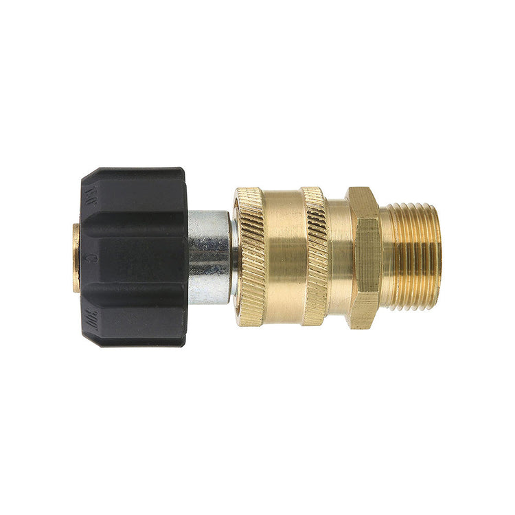 1 Pair Pressure Washer Quick Connect Couplers Suitable For 1″ or ¼″ – M22-14 Adapter Kit-4