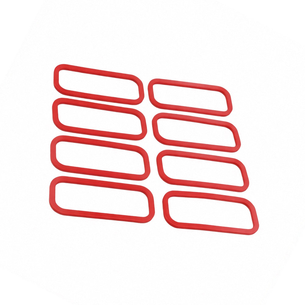 Intake Manifold Seal Gasket Set 8 PCS Suitable for GM LS1 LS6 LSX V8-0