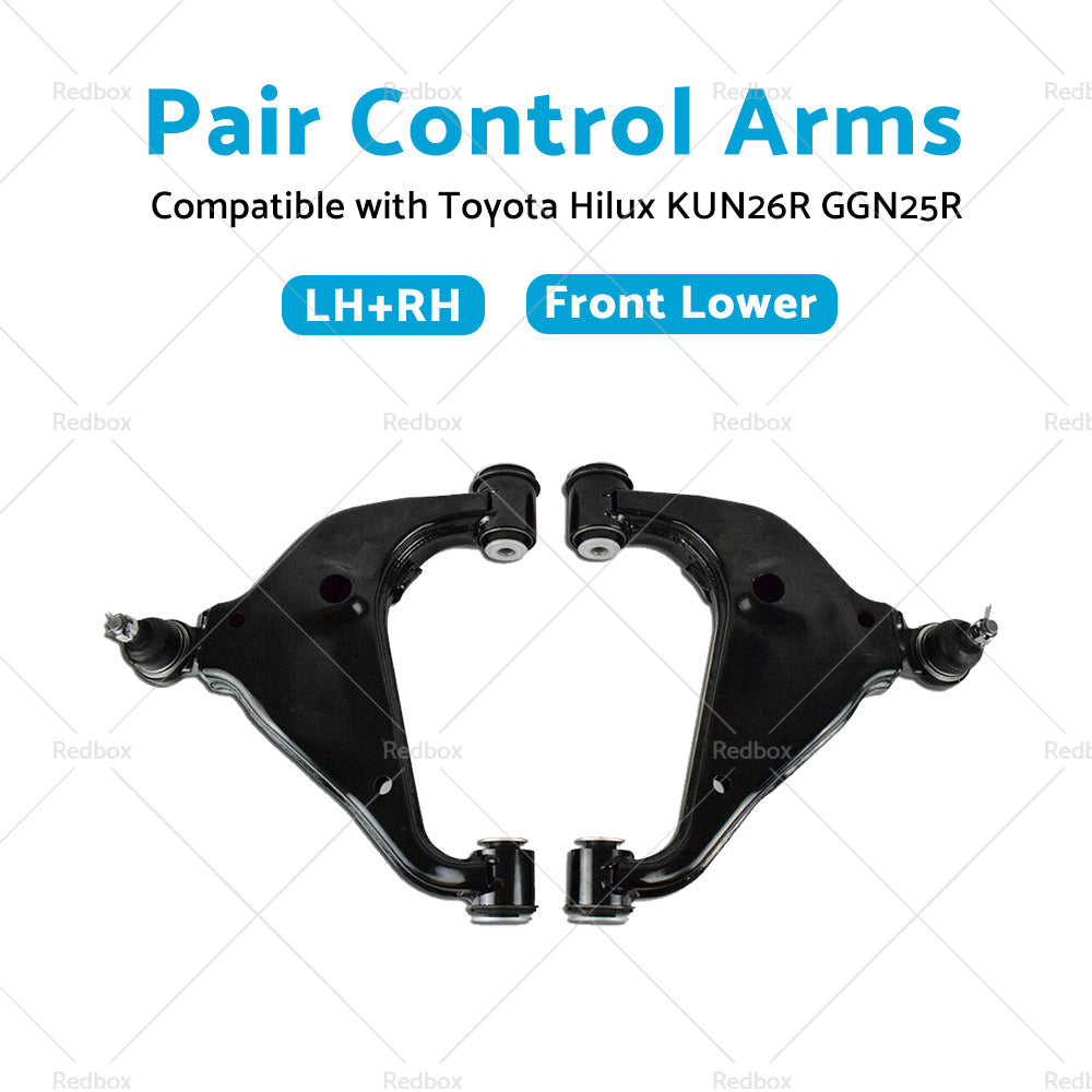 LH RH Front Lower Control Arm Suitable for TOYOTA HILUX KUN26 GGN25 4WD 05-15-3