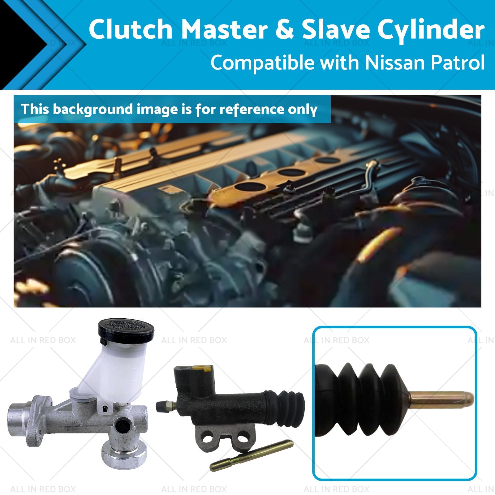 Clutch Slave, Master, and Booster Cylinder Suitable For Nissan Patrol GU Y61 4.2L-0