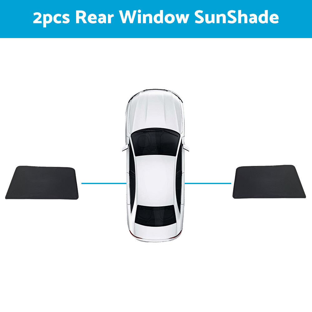 Magnetic Mesh Car Window Sun Shade Blind Suitable For Toyota Prado 150 Series 2009-2024-4