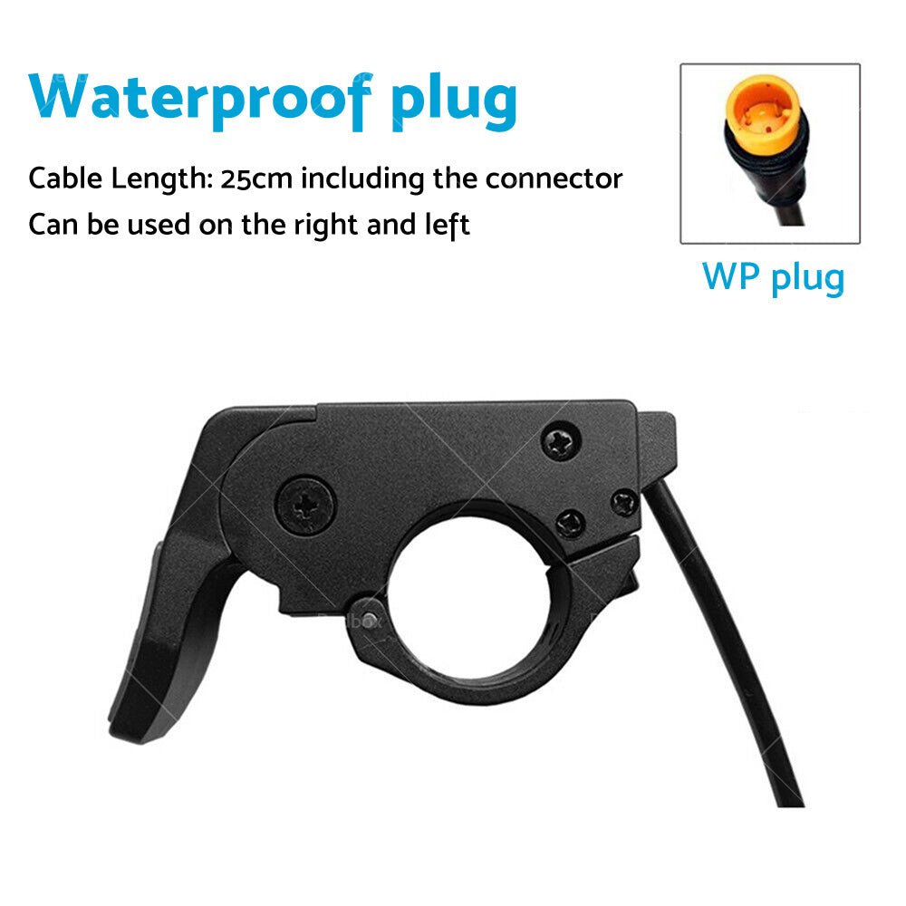 Electric Bicycle EBike Left Right Universal Thumb Throttle Speed Control - 24 - 72V - Frazy's Auto Parts