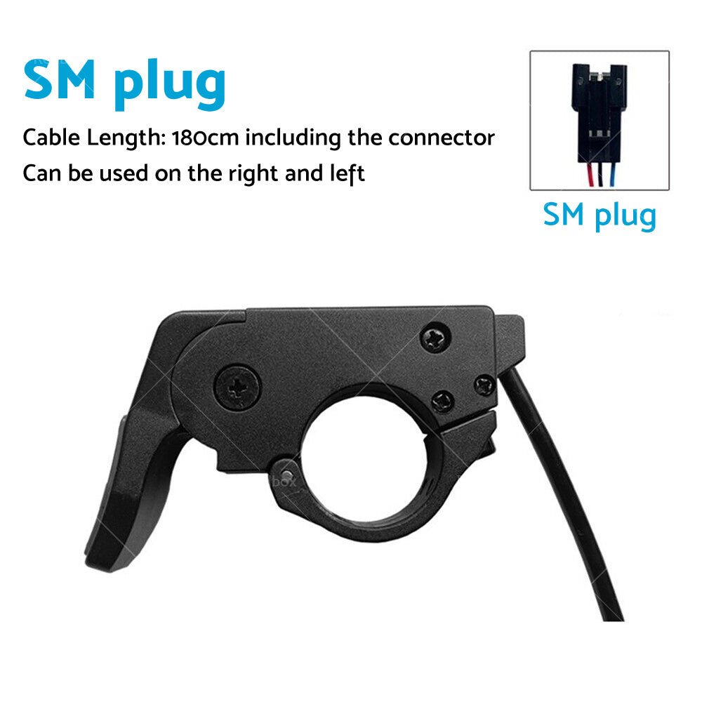 Electric Bicycle EBike Left Right Universal Thumb Throttle Speed Control - 24 - 72V - Frazy's Auto Parts