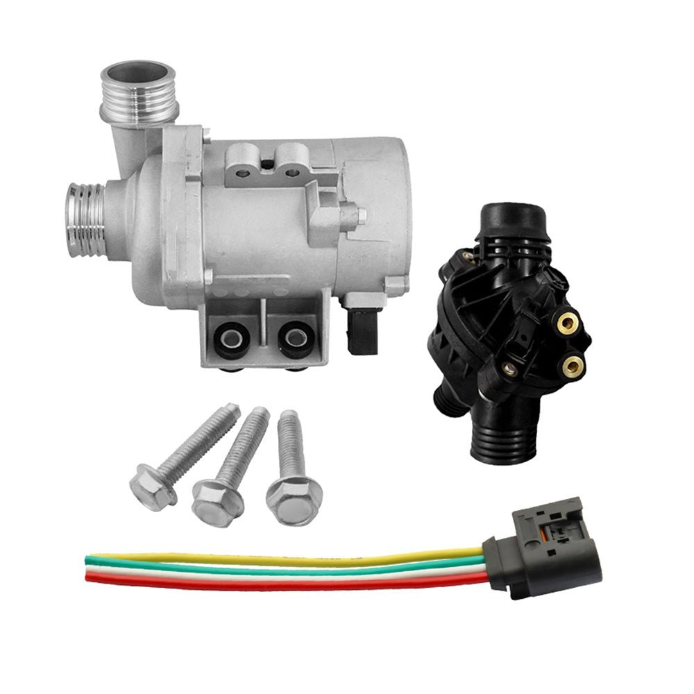 Electric Water Pump & Thermostat Suitable For BMW E60 E90 E82 E83 2003 - 2012 N51 - Frazy's Auto Parts