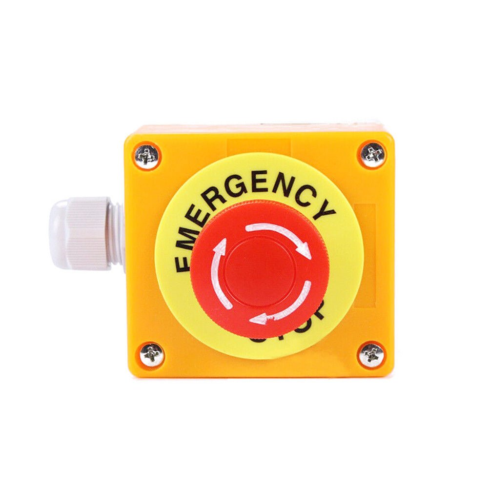 Emergency Stop Shut Off Push Buttons Switch 1NO 1NC e - stop Push Button AU - Frazy's Auto Parts
