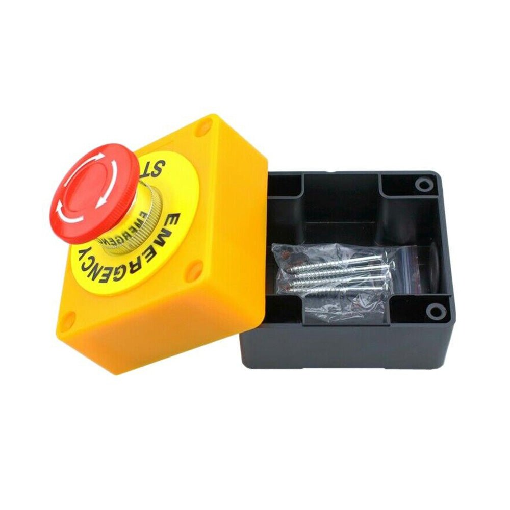 Emergency Stop Shut Off Push Buttons Switch 1NO 1NC e - stop Push Button AU - Frazy's Auto Parts