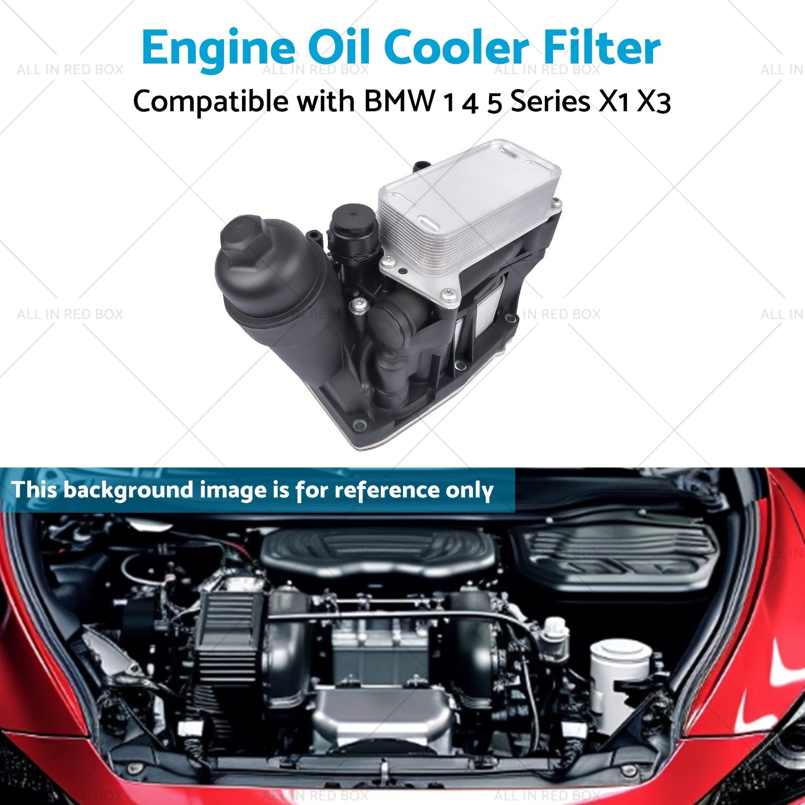 Engine Oil Filter Housing and Cooler 11428507697 SuitableFor BMW N47 N57 F25 10 - 19 - Frazy's Auto Parts