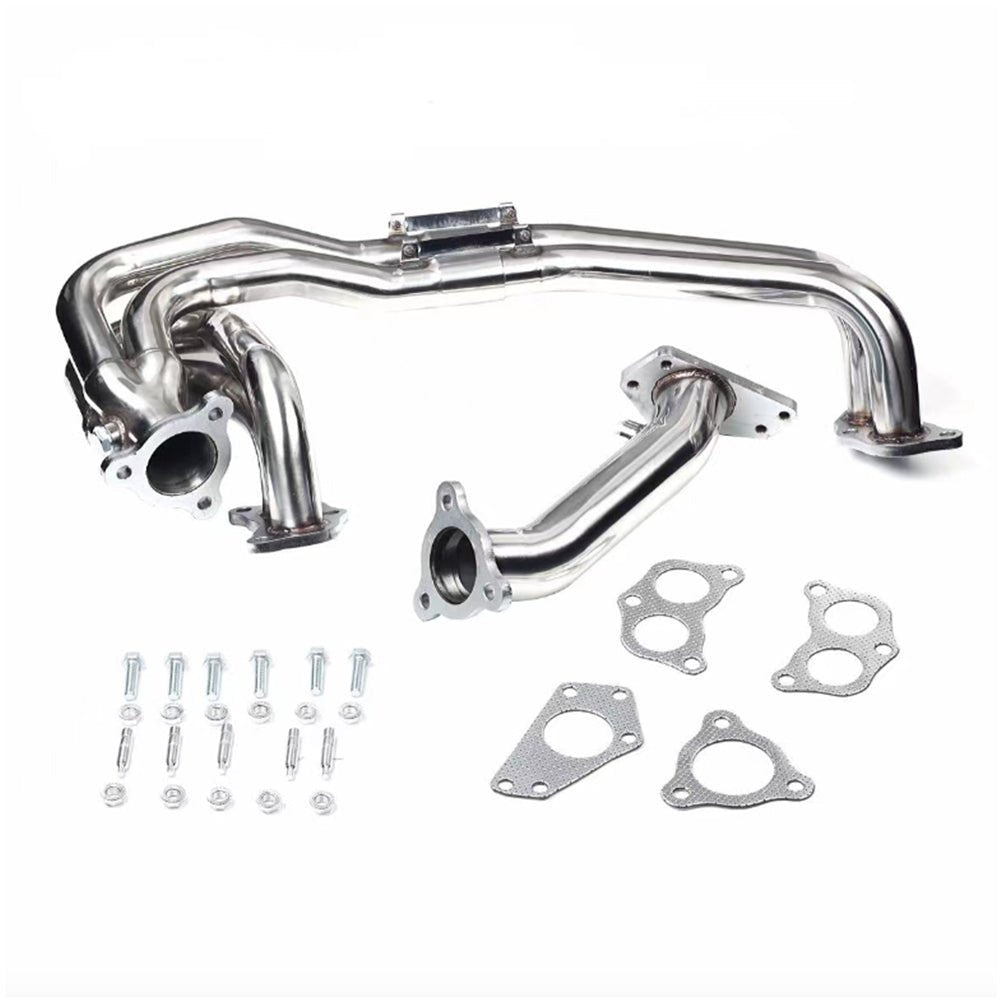 Exhaust Header Suitable For Subaru WRX STI 2.0L 2.5L EJ20 EJ25 02–07 EH28015 - Frazy's Auto Parts