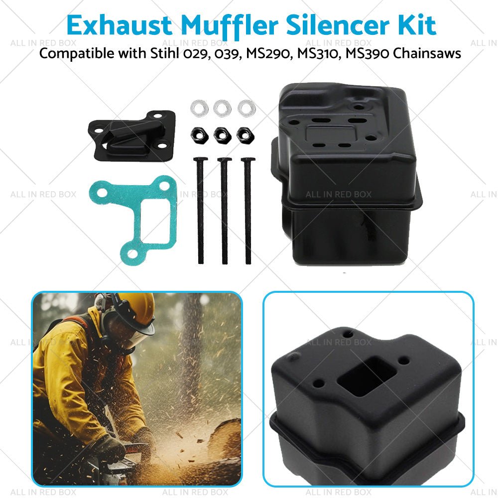 Exhaust Muffler Silencer Suitable For Stihl MS290 MS310 MS390 029 039 Chainsaw - Frazy's Auto Parts