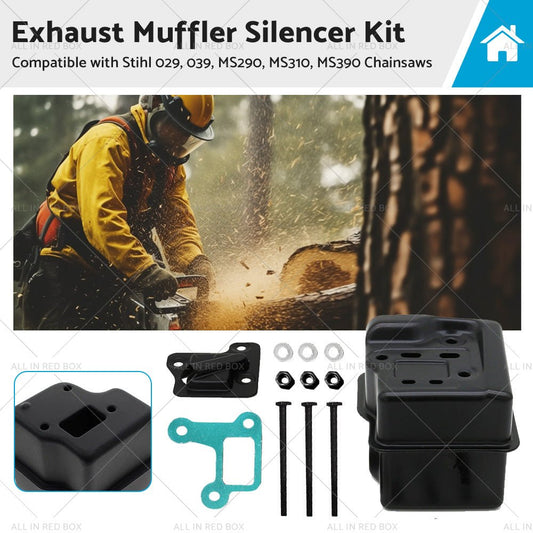 Exhaust Muffler Silencer Suitable For Stihl MS290 MS310 MS390 029 039 Chainsaw - Frazy's Auto Parts