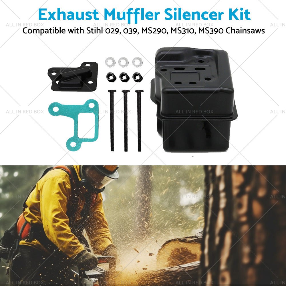 Exhaust Muffler Silencer Suitable For Stihl MS290 MS310 MS390 029 039 Chainsaw - Frazy's Auto Parts