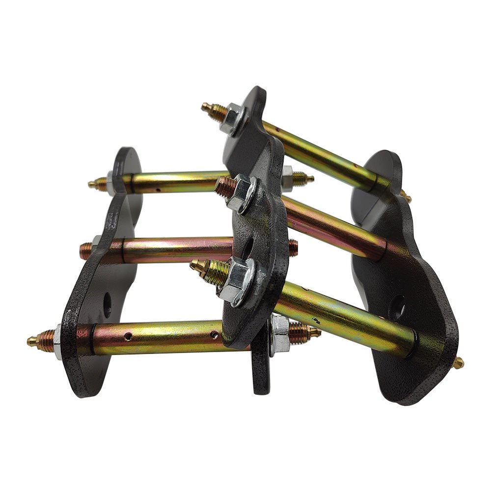 Extended Greasable Shackles 2 Inch 50mm Lift Kit Suitable For Mitsubishi Triton ML / MN 2005 - 2015 - Frazy's Auto Parts