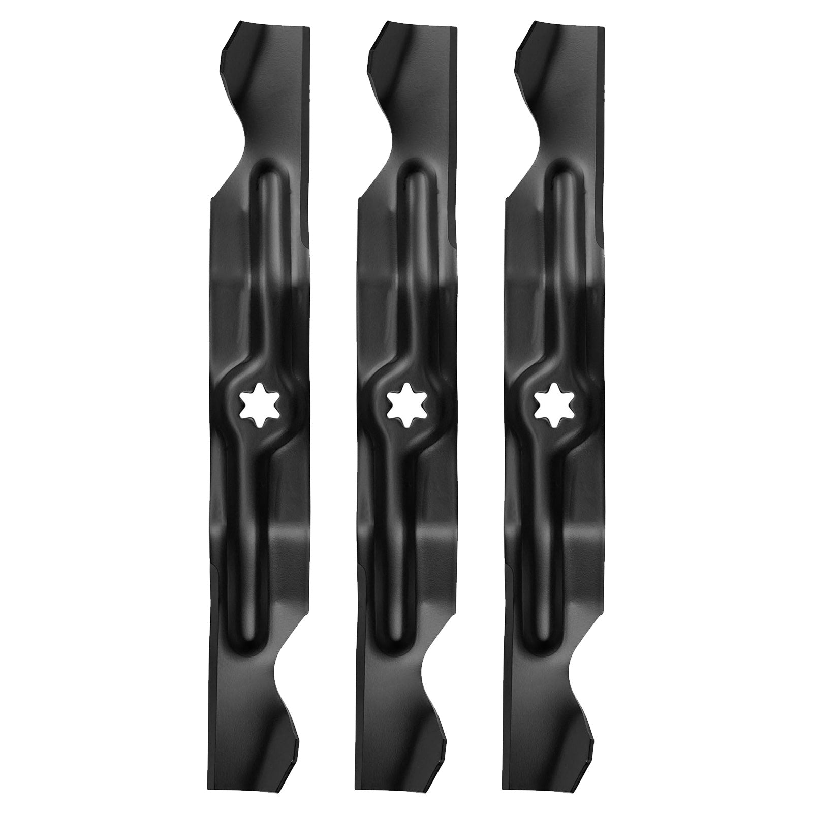 6pcs Blades Suitable 50inch Cub Cadet MTD Ride on Mower 742-04053 942-04053 B-4