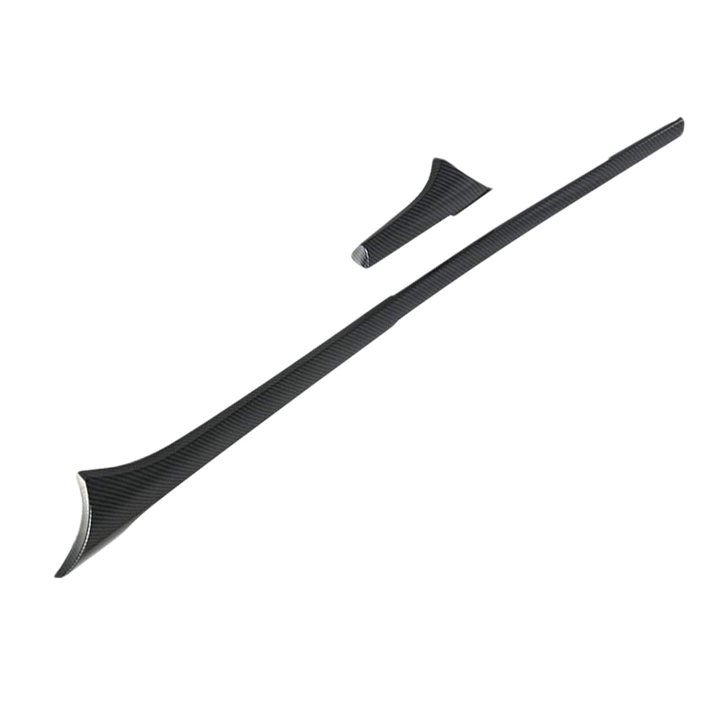 ABS Carbon Dashboard Strip Cover Trim Suitable For Toyota Hilux Revo 2015-2024-1