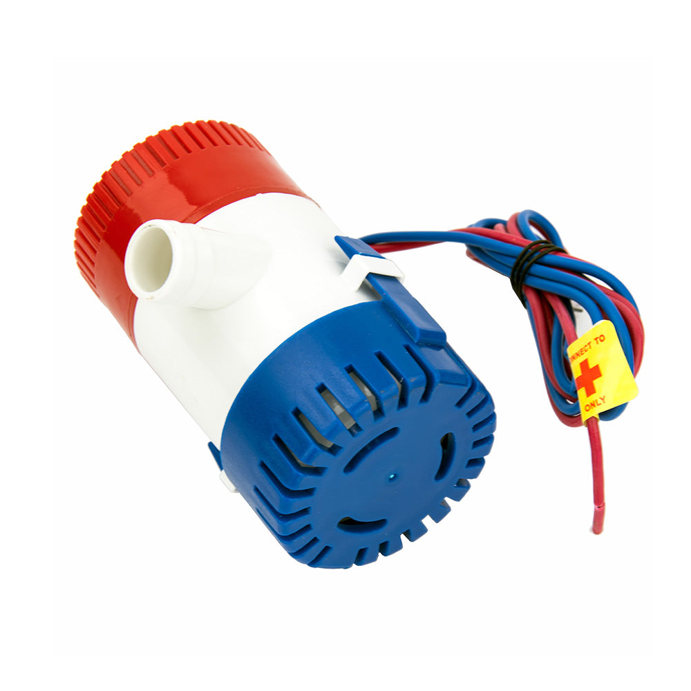 500GPH 12V Submersible Bilge Water Pump Suitable For Caravan, Camping, Marine & Fishing Boat-0