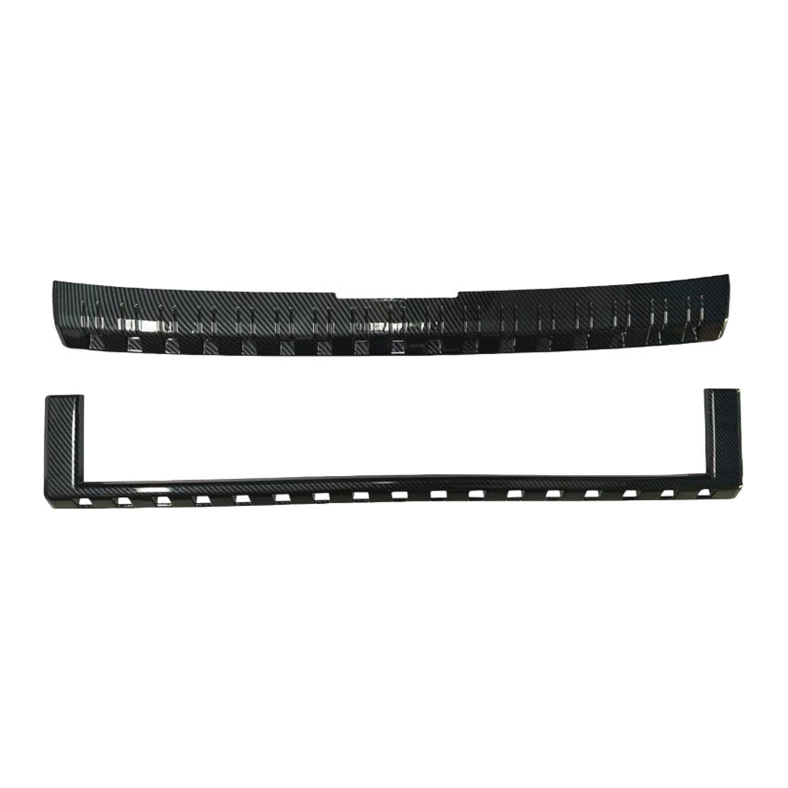 Carbon Fiber Front Center Grille Cover Trim Suitable For Toyota Prado LC250 2024+-0