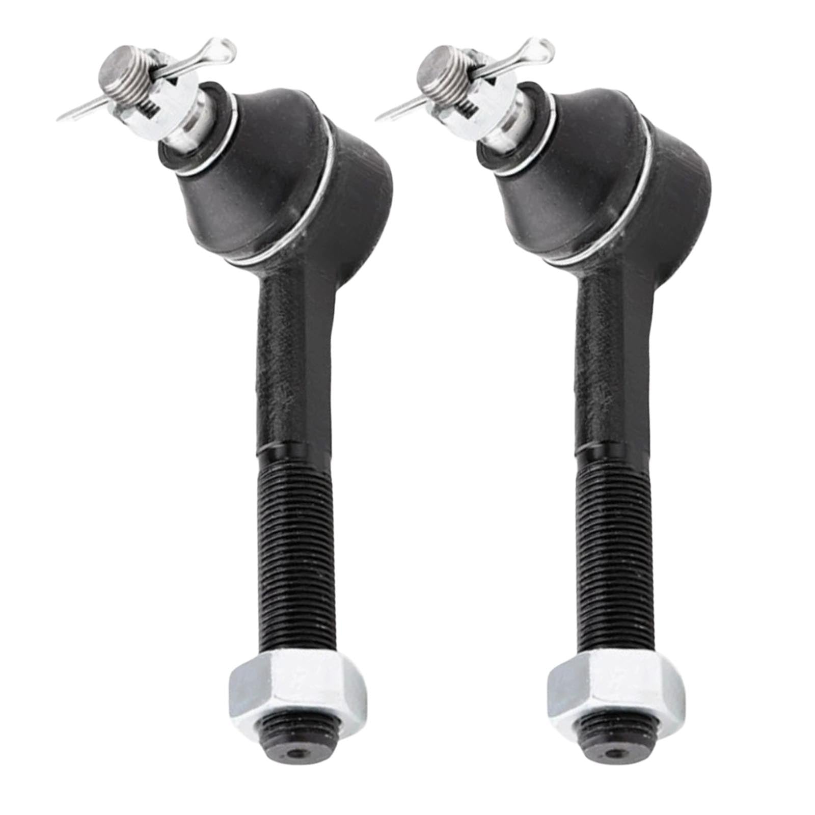 Front Left & Right Outer Tie Rod Relay Ends Suitable For Nissan Navara D21 1992-1997 4x4-1