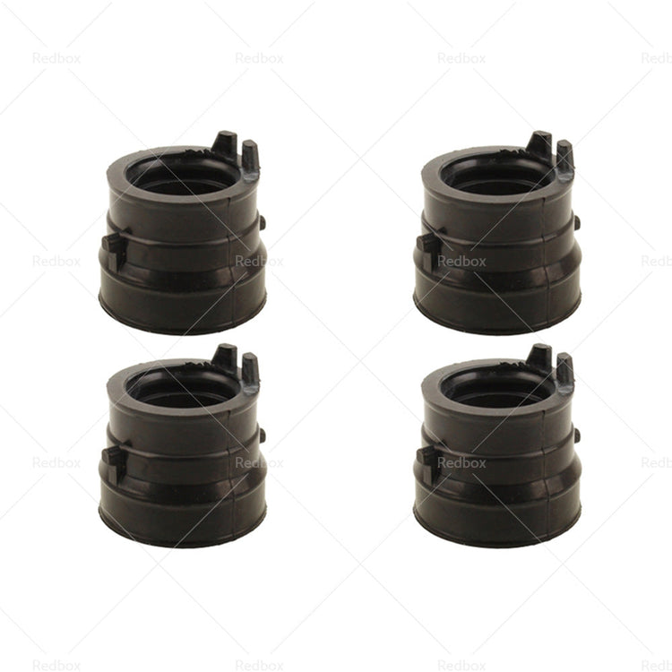 4x Carburetor Intake Manifold Boots For Honda CBR250 MC22 MC19 CB400 NC31-3