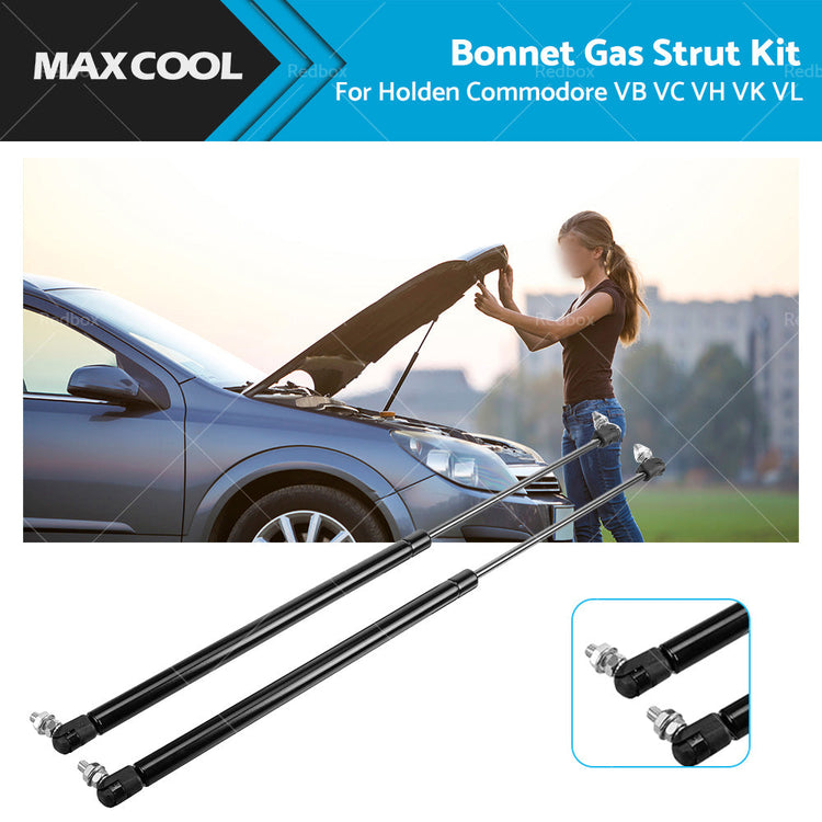Pair Bonnet Gas Strut Kit for Holden Commodore VB VC VH VK VL Calais VL VK-0