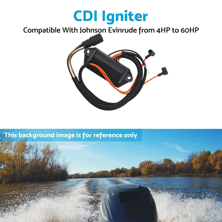 CDI Igniter Suitable For Johnson Evinrude 15HP 20HP 25HP 1985-1988 586697-4