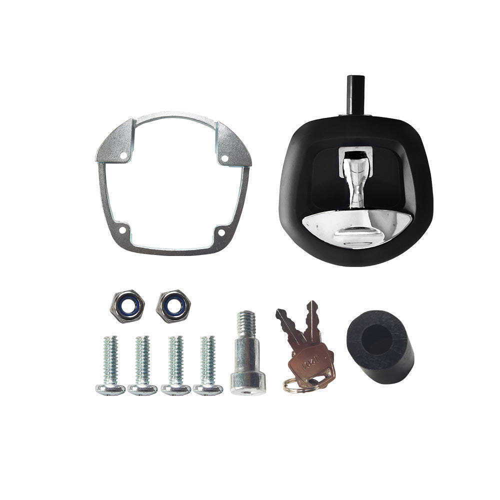 1x Whale Tail T Handle Compression Lock Latch Chrome Suitable For Trailer Ute Toolbox-0