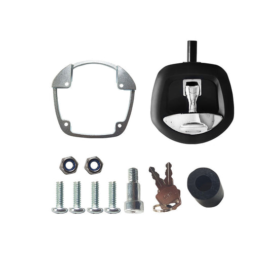 1x Whale Tail T Handle Compression Lock Latch Chrome Suitable For Trailer Ute Toolbox-0
