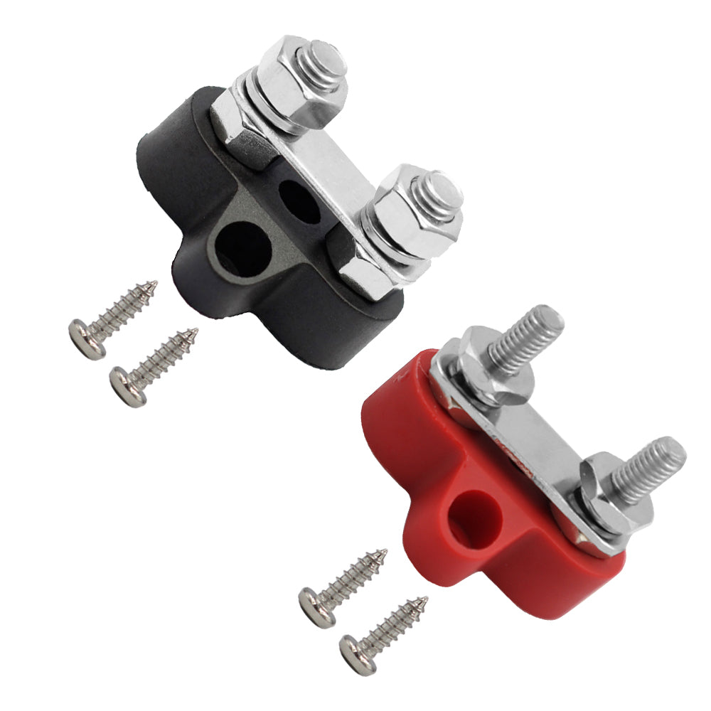 Bus Bar Power Terminal Blocks Suitable For M6 Negative & M8 Positive Power Distribution Studs-2