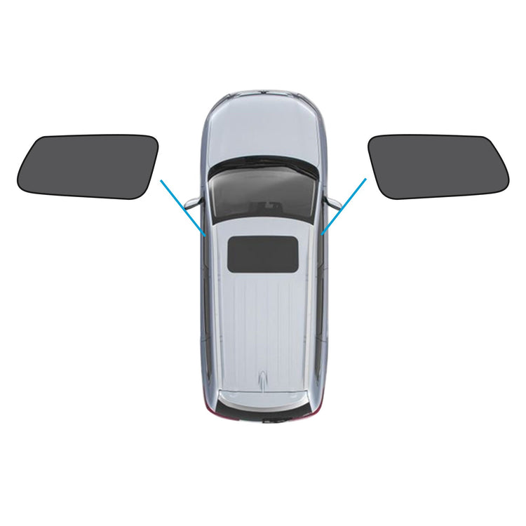 2x Front Window Magnetic Mesh Sunshade Suitable for Kia Carnival YP Series 15-20-0