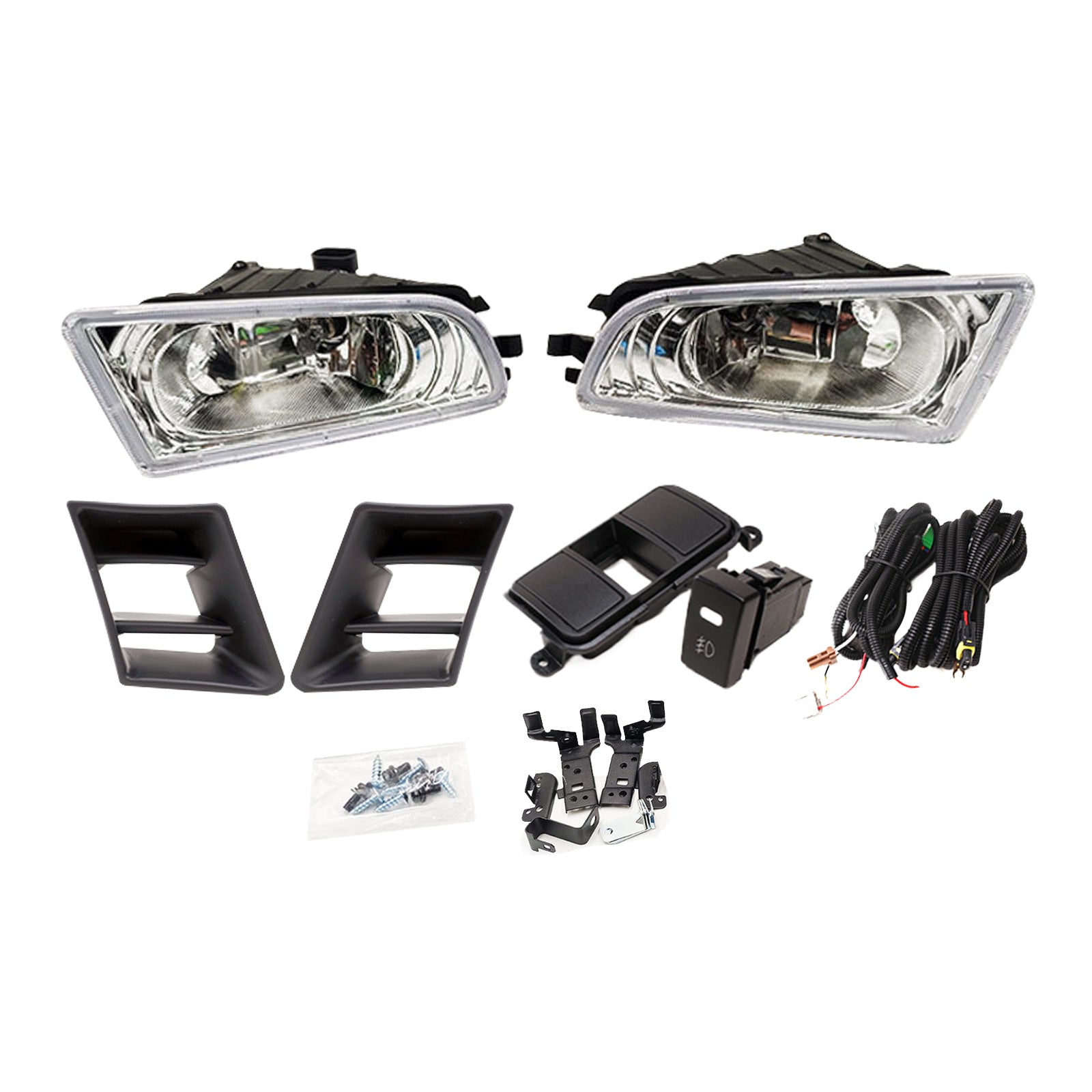 Fog Light Set Spot Driving Lamps Suitable For Honda Civic Sedan FD 2006-2008-0