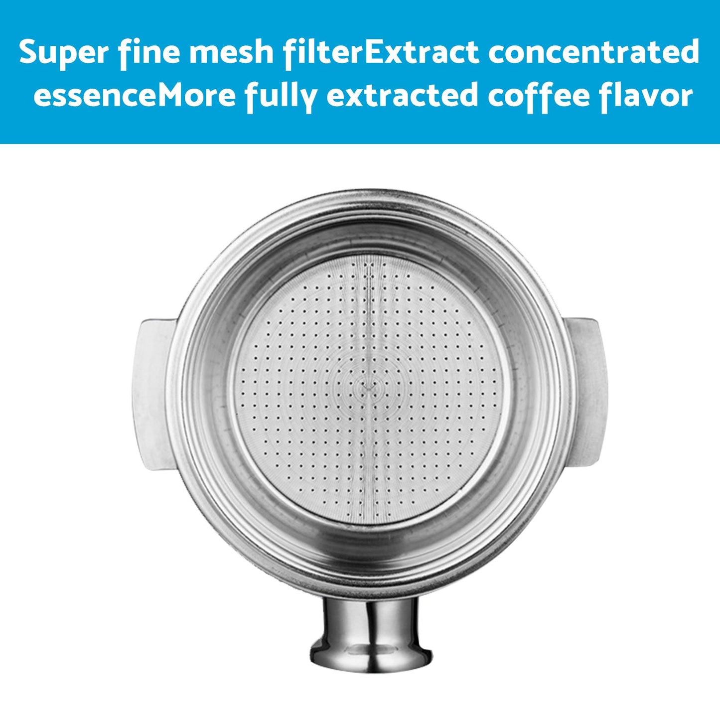 58MM 2 Spout Filter Portafilter Suitable For E61 Expobar Gemilai Coffee Machine-2