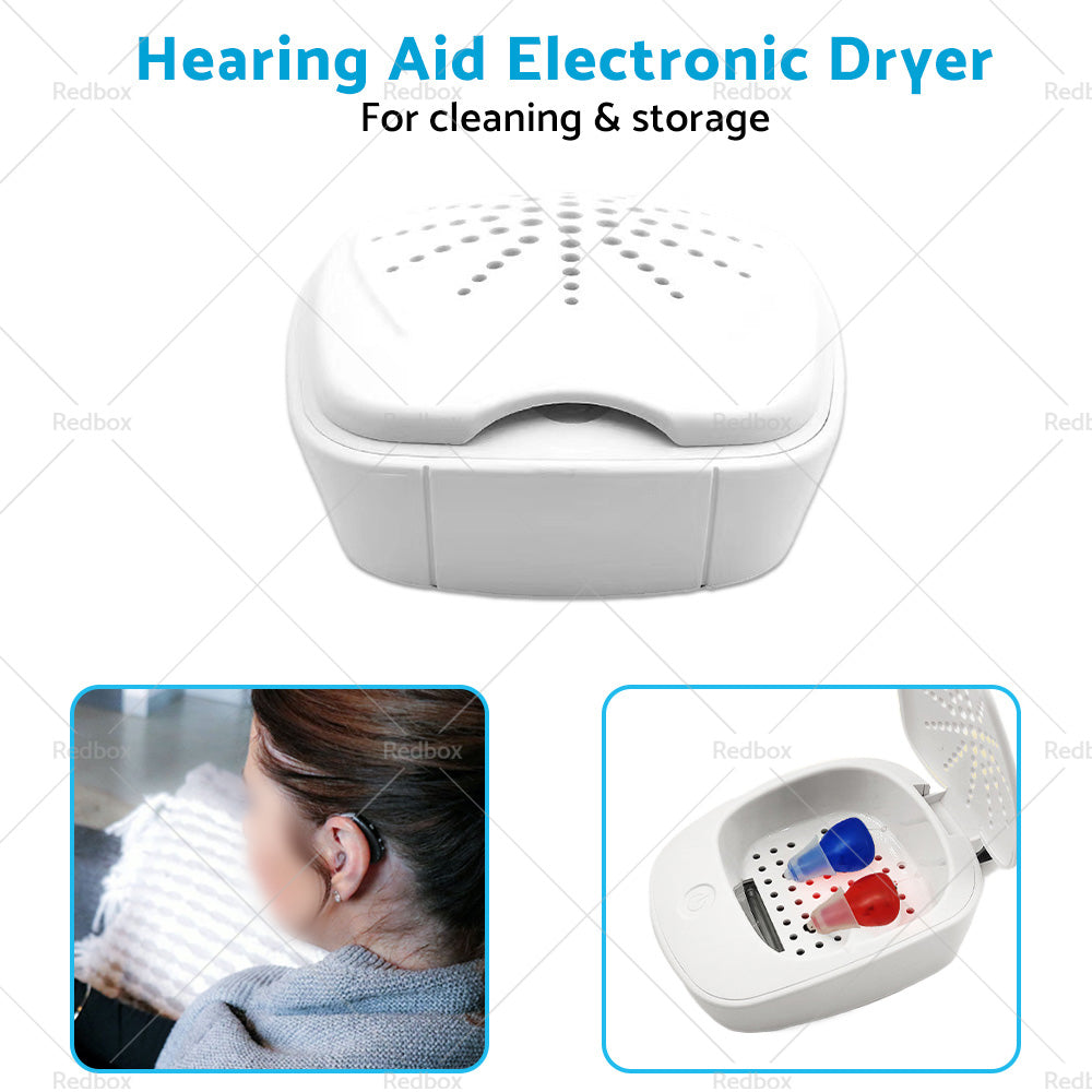 D-Dry+ Electronic Hearing Aid Dryer – For Cleaning, Drying & Storing Hearing Aids-4