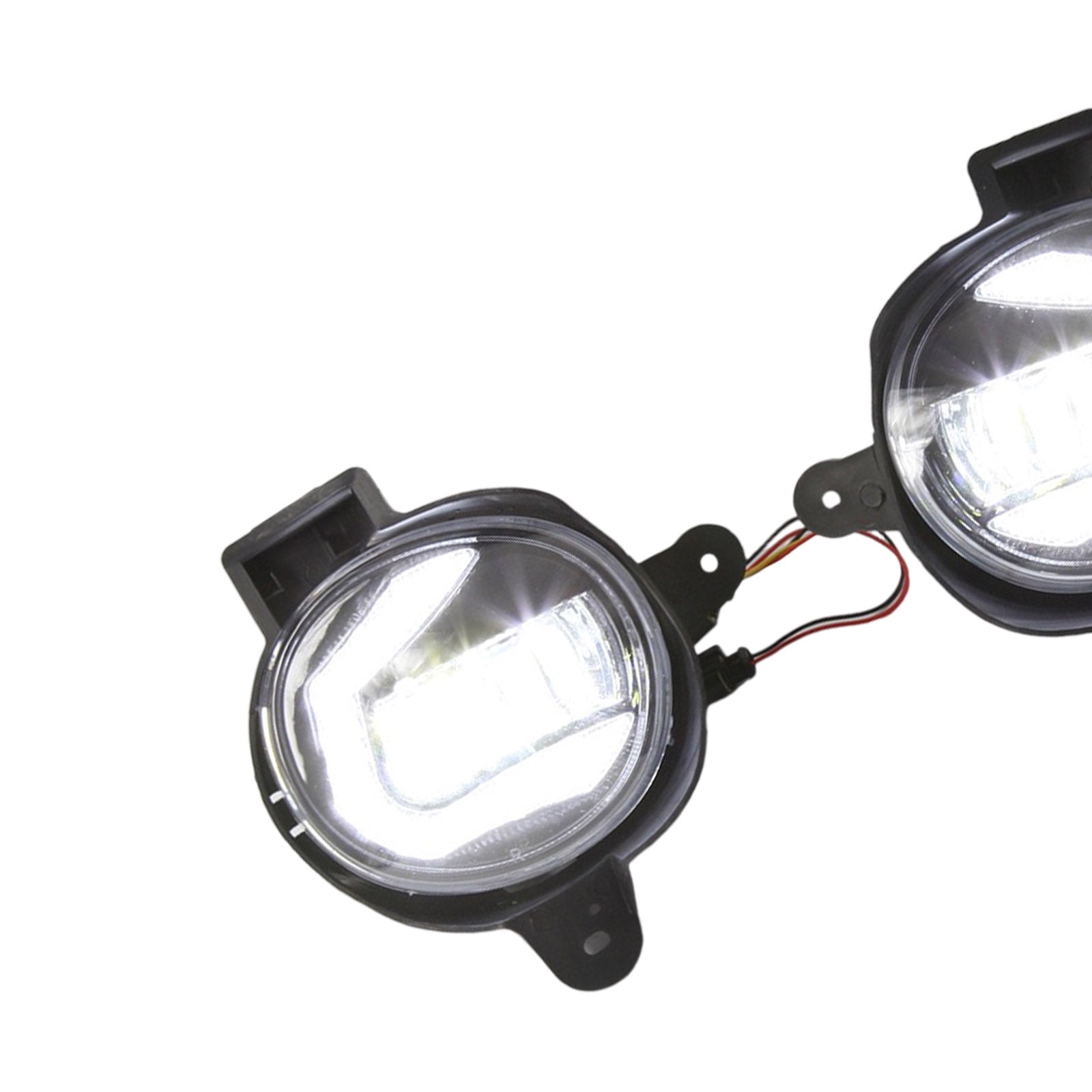 Pair Front Fog Lights LED Waterproof Suitable For Toyota Hilux Vigo 2011-2014-4