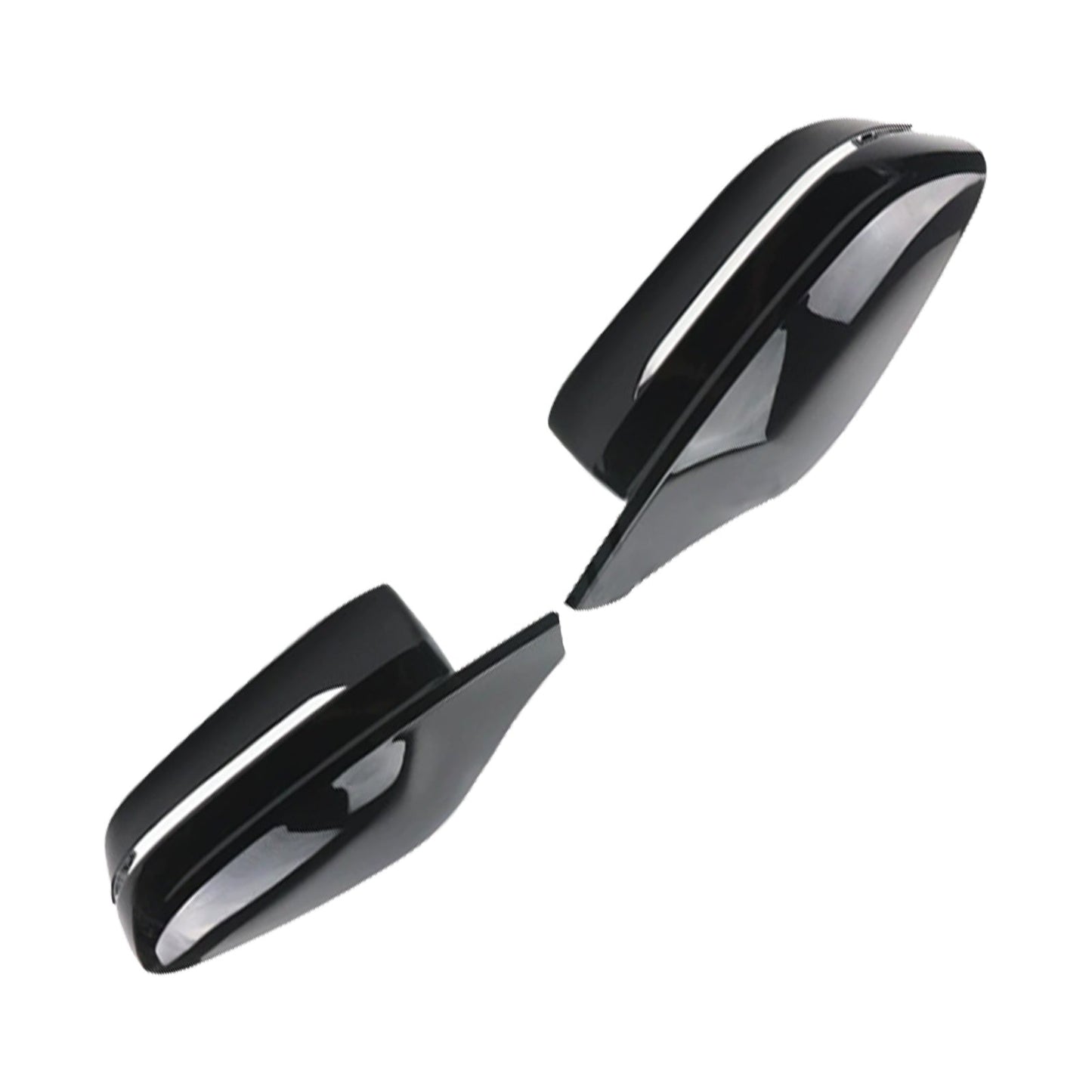LH+ RH Side Gloss Black Mirror Cover Caps Suitable For BMW G20 G21 G22 G26-0